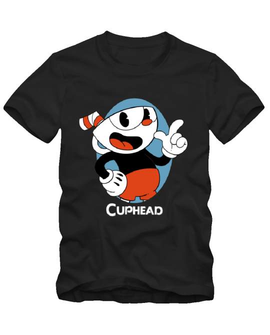 Marškinėliai Cuphead